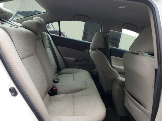 2HGFB2F58EH510927 - 2014 HONDA CIVIC LX Ақ фото 10
