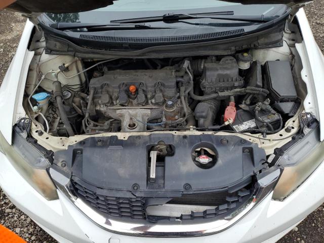 2HGFB2F58EH510927 - 2014 HONDA CIVIC LX Ақ фото 11