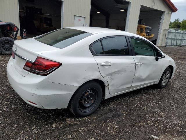 2HGFB2F58EH510927 - 2014 HONDA CIVIC LX Ақ фото 3