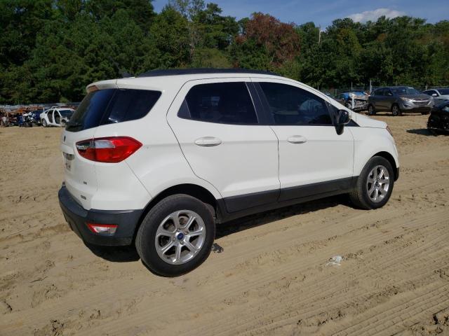 MAJ3S2GE4KC288097 - 2019 FORD ECOSPORT SE WHITE photo 3