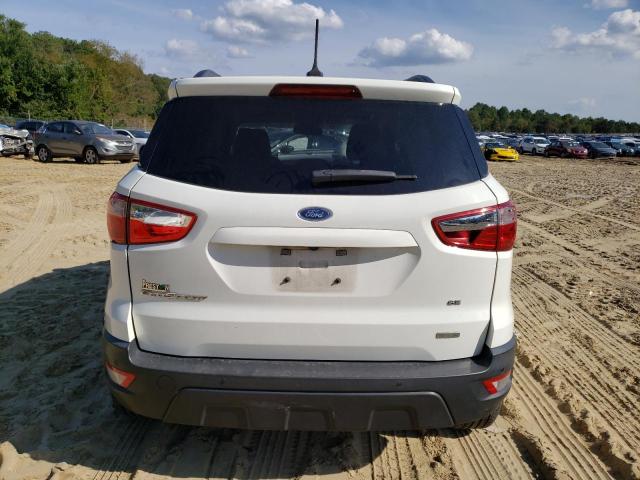 MAJ3S2GE4KC288097 - 2019 FORD ECOSPORT SE WHITE photo 6