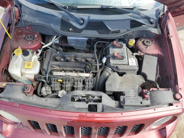 1C4NJPFA9GD554443 - 2016 JEEP PATRIOT LATITUDE RED photo 12