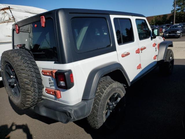 1C4HJXDN7NW200439 - 2022 JEEP WRANGLER UNLIMITED SPORT თეთრი ფოტო 3