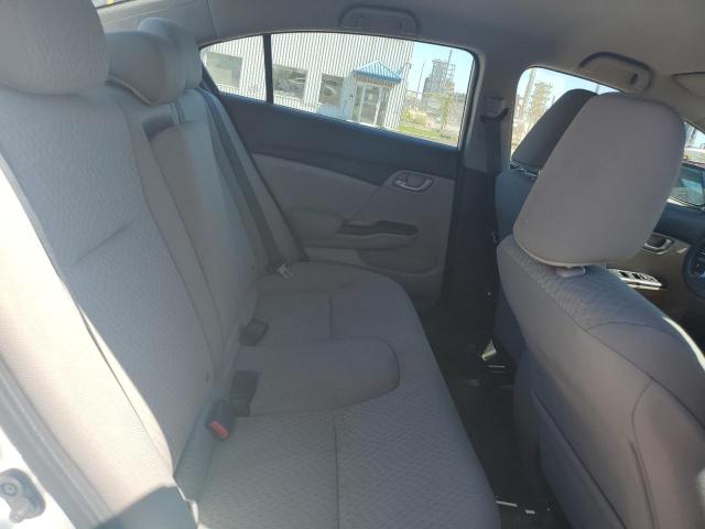 2HGFB2F40EH030825 - 2014 HONDA CIVIC LX أبيض صورة 10
