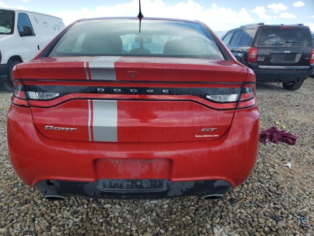 1C3CDFEB0GD539305 - 2016 DODGE DART GT RED photo 6