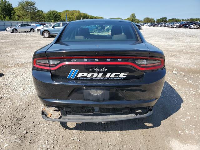 2C3CDXAT3HH606424 - 2017 DODGE CHARGER POLICE BLACK photo 6