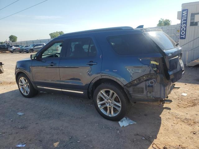 1FM5K7D82HGD84208 - 2017 FORD EXPLORER XLT ლურჯი ფოტო 2