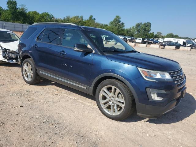 1FM5K7D82HGD84208 - 2017 FORD EXPLORER XLT ლურჯი ფოტო 4