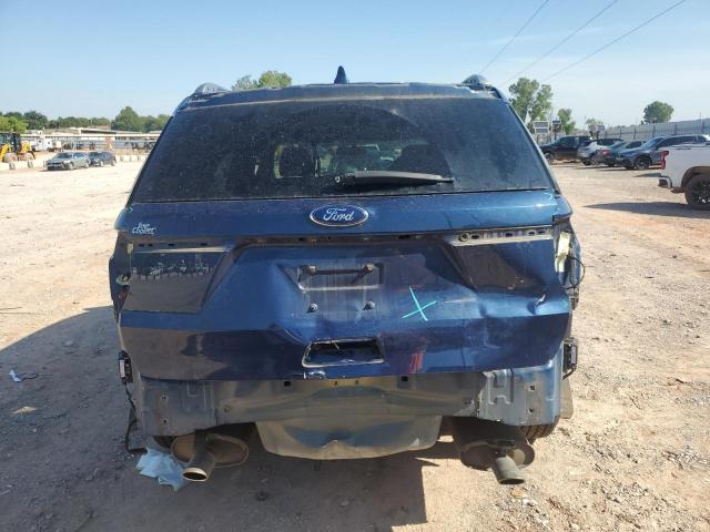 1FM5K7D82HGD84208 - 2017 FORD EXPLORER XLT ლურჯი ფოტო 6