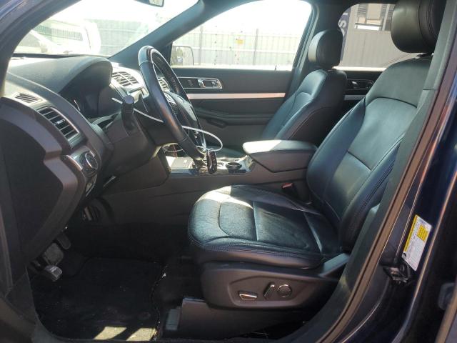 1FM5K7D82HGD84208 - 2017 FORD EXPLORER XLT ლურჯი ფოტო 7
