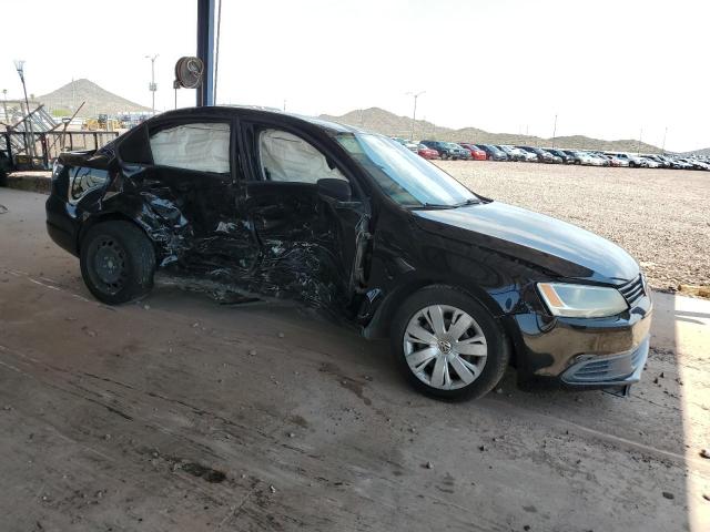 3VW1K7AJXCM353522 - 2012 VOLKSWAGEN JETTA BASE BLACK photo 4