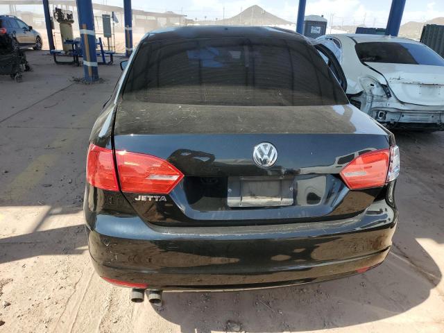 3VW1K7AJXCM353522 - 2012 VOLKSWAGEN JETTA BASE BLACK photo 6