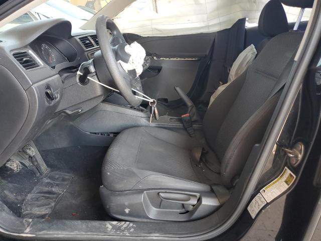 3VW1K7AJXCM353522 - 2012 VOLKSWAGEN JETTA BASE BLACK photo 7