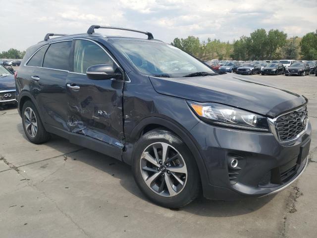5XYPHDA50KG513027 - 2019 KIA SORENTO EX GRAY photo 4