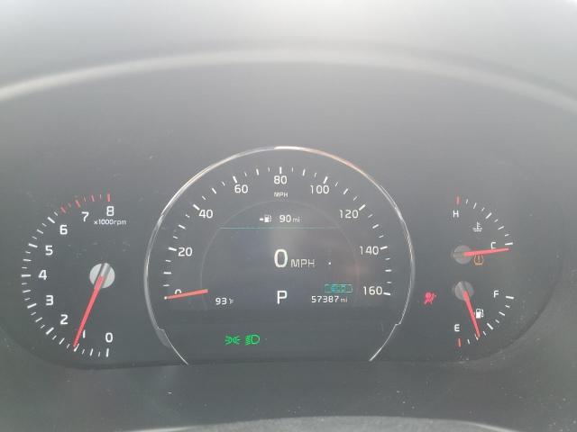 5XYPHDA50KG513027 - 2019 KIA SORENTO EX GRAY photo 9