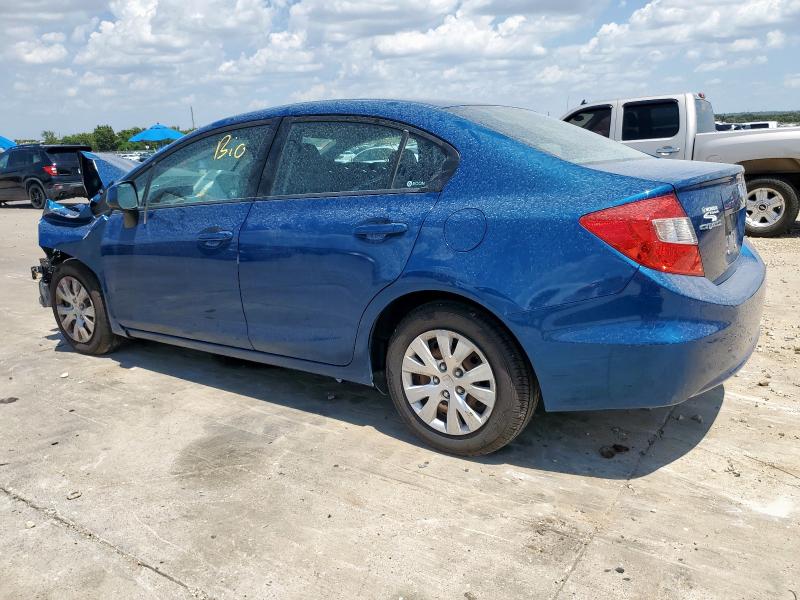 2HGFB2F54CH572872 - 2012 HONDA CIVIC LX 蓝色 照片 2