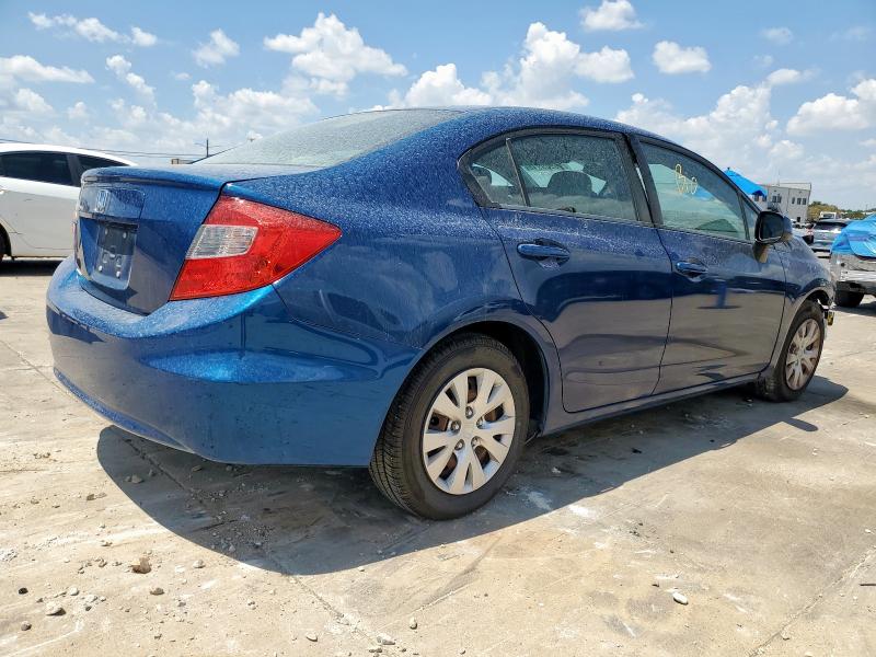 2HGFB2F54CH572872 - 2012 HONDA CIVIC LX 蓝色 照片 3