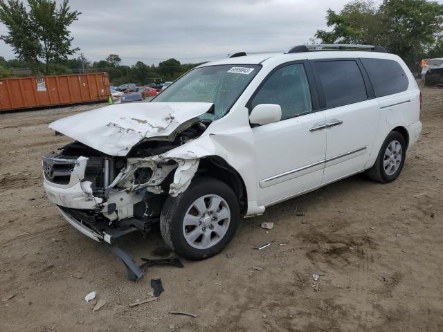 KNDMC233276030571 - 2007 HYUNDAI ENTOURAGE GLS WHITE photo 1