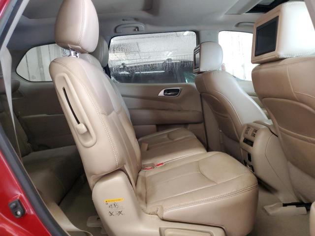 5N1AR2MM5EC641763 - 2014 NISSAN PATHFINDER S MAROON photo 11