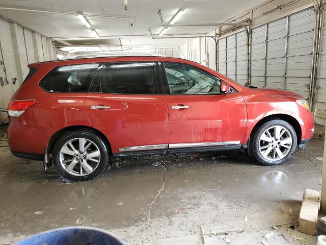 5N1AR2MM5EC641763 - 2014 NISSAN PATHFINDER S MAROON photo 3