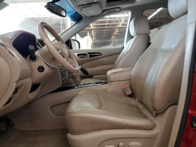 5N1AR2MM5EC641763 - 2014 NISSAN PATHFINDER S MAROON photo 7