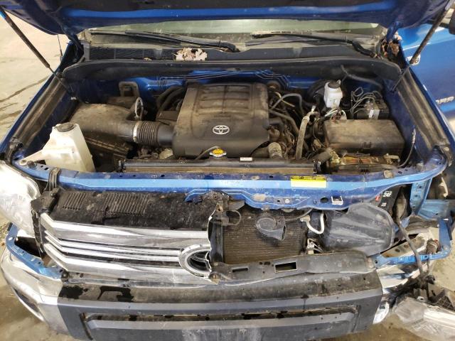 5TFUW5F17HX594540 - 2017 TOYOTA TUNDRA DOUBLE CAB SR/SR5 BLUE photo 11