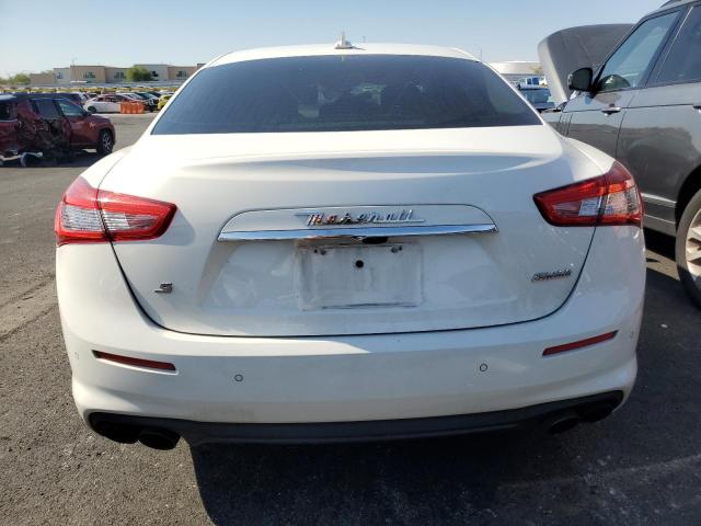 ZAM57YSA4J1269406 - 2018 MASERATI GHIBLI S Ақ фото 6