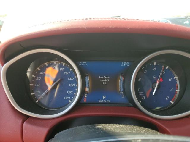 ZAM57YSA4J1269406 - 2018 MASERATI GHIBLI S Ақ фото 9