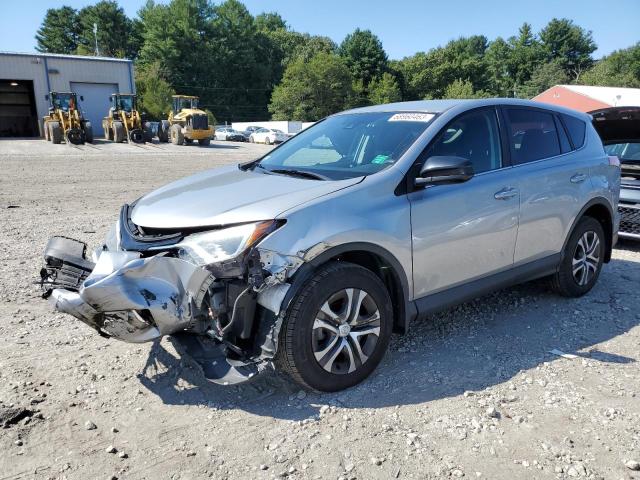 2T3BFREV5JW780302 - 2018 TOYOTA RAV4 LE SILVER photo 1