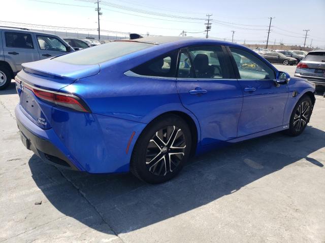 JTDAAAAA4PA010534 - 2023 TOYOTA MIRAI XLE BLUE photo 3