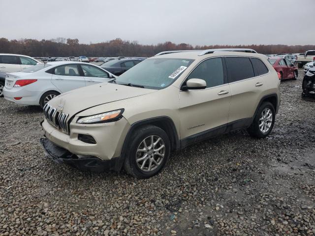 1C4PJLCB4EW264787 - 2014 JEEP CHEROKEE LATITUDE TAN photo 1