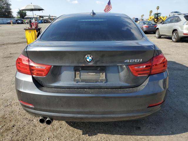 WBA4A9C50FGL85762 - 2015 BMW 428 I GRAN COUPE SULEV GRAY photo 6