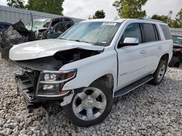 1GNSKCKC5GR455323 - 2016 CHEVROLET TAHOE K1500 LTZ WHITE photo 1