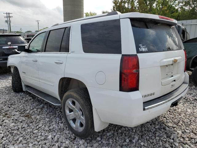 1GNSKCKC5GR455323 - 2016 CHEVROLET TAHOE K1500 LTZ WHITE photo 2