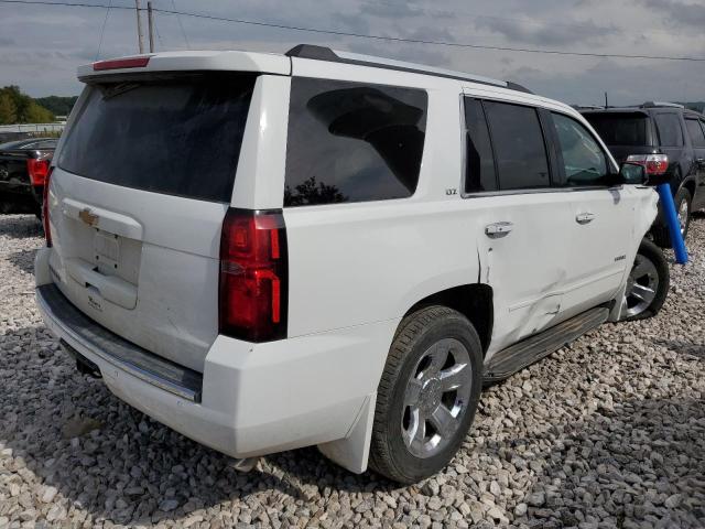 1GNSKCKC5GR455323 - 2016 CHEVROLET TAHOE K1500 LTZ WHITE photo 3