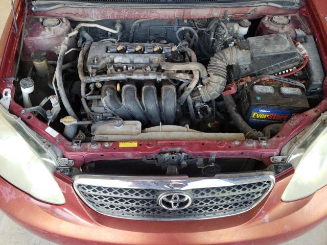 1NXBR32E25Z396971 - 2005 TOYOTA COROLLA CE RED photo 11