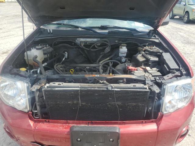 1FMCU0D75CKC15032 - 2012 FORD ESCAPE XLT RED photo 12