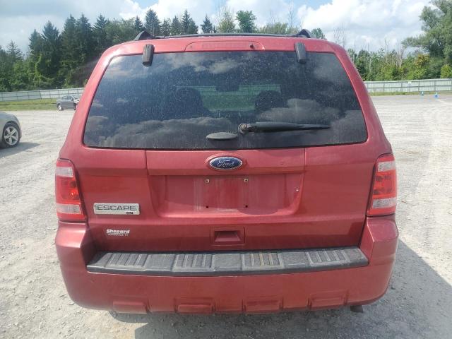 1FMCU0D75CKC15032 - 2012 FORD ESCAPE XLT RED photo 6