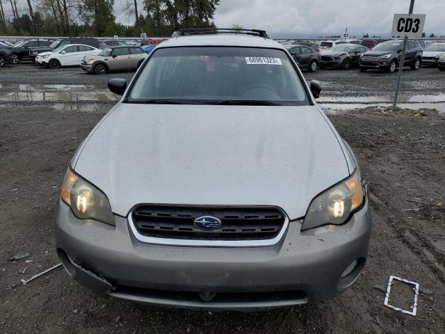 4S4BP61C357389985 - 2005 SUBARU LEGACY OUTBACK 2.5I SILVER photo 5