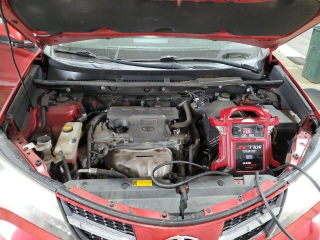 2T3RFREV4FW364506 - 2015 TOYOTA RAV4 XLE RED photo 12