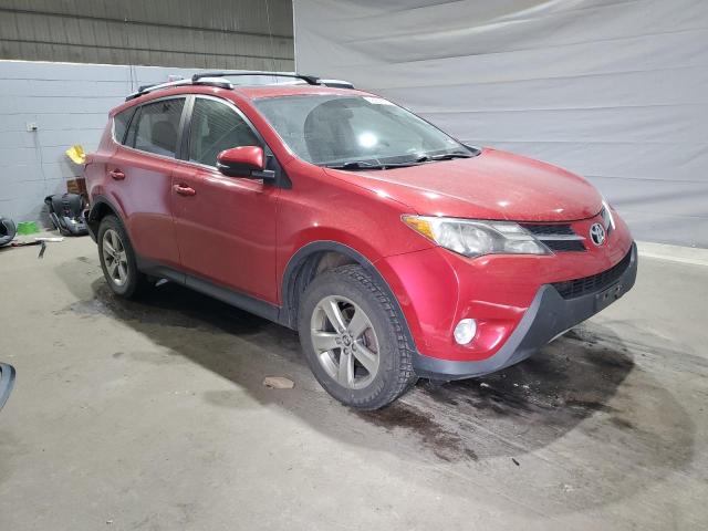 2T3RFREV4FW364506 - 2015 TOYOTA RAV4 XLE RED photo 4