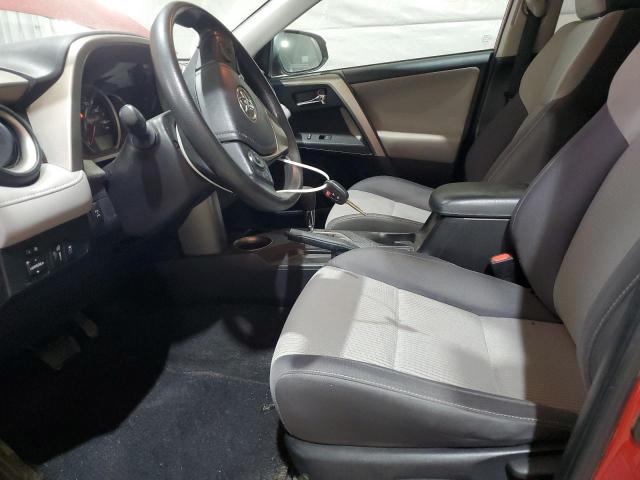 2T3RFREV4FW364506 - 2015 TOYOTA RAV4 XLE RED photo 7