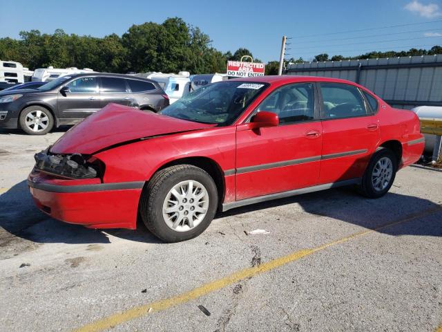 2G1WF52E359362294 - 2005 CHEVROLET IMPALA 4D RED photo 1