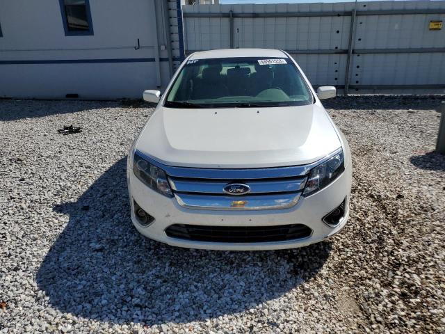 3FAHP0JG8CR178131 - 2012 FORD FUSION SEL WHITE photo 5