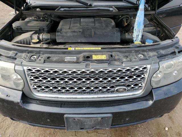 SALME1D41AA308367 - 2010 LAND ROVER RANGE ROVER HSE BLACK photo 12