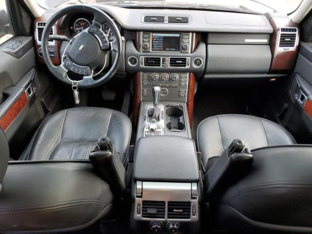 SALME1D41AA308367 - 2010 LAND ROVER RANGE ROVER HSE BLACK photo 8