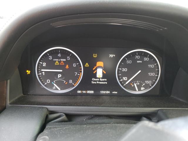 SALME1D41AA308367 - 2010 LAND ROVER RANGE ROVER HSE BLACK photo 9