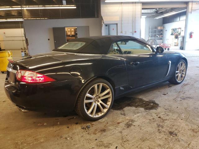 SAJWA44C389B24391 - 2008 JAGUAR XKR BLACK photo 3