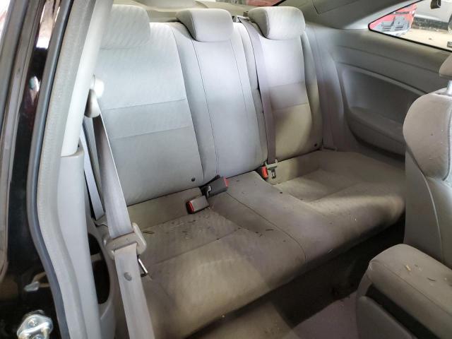 2HGFG12609H502742 - 2009 HONDA CIVIC LX BLACK photo 10