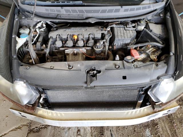 2HGFG12609H502742 - 2009 HONDA CIVIC LX BLACK photo 11